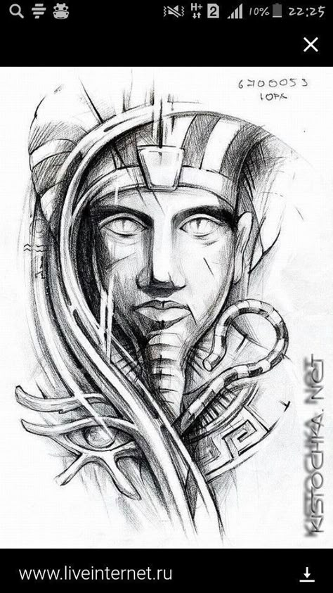 Egyptian Drawings, Starověký Egypt, Egyptian Tattoo Sleeve, Egypt Concept Art, Anubis Tattoo, Filipino Tattoos, Egypt Tattoo, Egyptian Tattoo, Geniale Tattoos