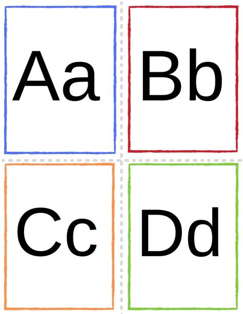 ABC Flashcards no Pics Printable Abc Flashcards, Free Printable Alphabet Letters Upper And Lower Case, Abc Flashcards Printable Free, Free Alphabet Printables Letters, Letters Flashcards, Free Alphabet Worksheets, Abc Flashcards Printable, Alphabet Practice Sheets, Free Alphabet Printables