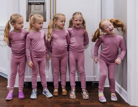 Outdaughtered Quints, Riley Paige Busby, Ava Lane Busby, Parker Kate Busby, Adam Busby, Out Daughtered, Busby Quintuplets, Adam And Danielle Busby, It's A Buzz World