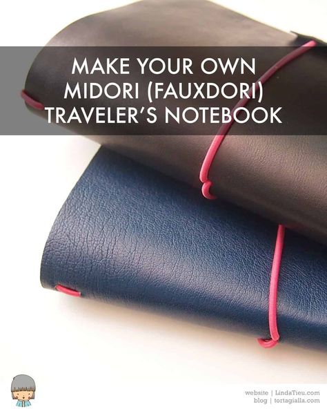 Fauxdori Travelers Notebook, Diy Travelers Notebook, Bookbinding Tools, Notebook Handmade, Midori Notebook, Book Binding Diy, Education Positive, Midori Travelers Notebook, Diy Notebook