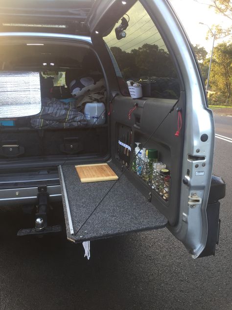 4wd Rear Setup, Prado Camping Setup, Pajero Camping Setup, Jimny Camping Setup, 4x4 Camping Setup, Rav 4 Camping, 4wd Camping Setup, Prado Camper, Rav4 Camping