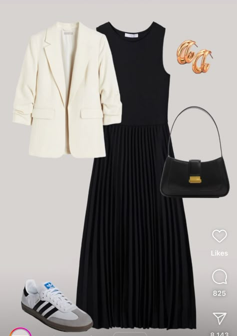 Wednesday Outfit Ideas, Outfit Ideas Modest, Wednesday Outfit, Chic Black Outfits, Capsule Wardrobe Women, Spring Work Outfits, Over 60 Fashion, Style Inspiration Casual, Stylish Work Attire