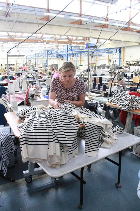 I Visited the Saint James Factory in France, and It Gave Me Hope for Ethical Fashion - Ecocult Take Five, Clothing Factory, Ethical Fashion Brands, Normandy France, Gives Me Hope, Saint James, The Saint, French Brands, Brigitte Bardot