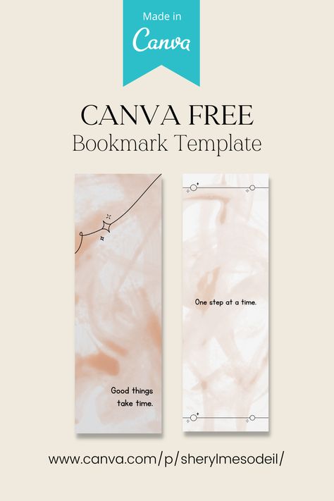 Minimalist Canva Bookmark Template| Free Printable download| Free Aesthetic Printable| Printable Bookmarks Aesthetic Template, Free Printable Bookmarks Templates, Printable Crossword Puzzles, Bookmarks Quotes, Template Free Printable, Free Printable Bookmarks, Brown Minimalist, Bible Bookmark, Free Aesthetic