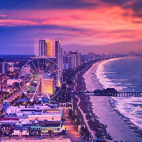 Myrtle Beach, you had me at "hello!" 🏖️ From endless sandy stretches to thrill-seeking at the amusement parks, this place is a whole mood. Catch me living my best life, beachside chilling by day and exploring the buzzing boardwalk by night. And the Insta pics? Absolute fire. 📸 Myrtle, you're not just a destination, you're an experience! Explore hotel deals in Myrtle Beach, Link in Bio 👉🏻 @staywithhotala Myrtle Beach Aesthetic, Myrtle Beach Things To Do, Best Spring Break Destinations, Myrtle Beach Photography, Myrtle Beach Trip, Beach 2024, South Carolina Vacation, Thrill Seeking, Spring Break Destinations