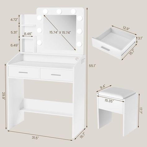 Organize vanity drawers