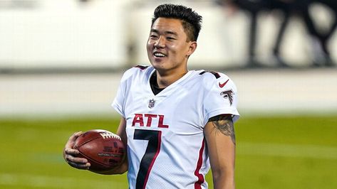 How Younghoe Koo's career went from NFL nightmare to the Pro Bowl Younghoe Koo, Finest Men, Georgia Southern, Field Goal, Free Agent, Asian American, Team Player, Fantasy Football, Atlanta Falcons