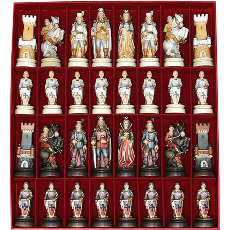 Medieval sdt Chess Basics, Nativity Wood, Medieval Chess Set, Medieval Chess, Chess Boards, Chess Sets, Exhibition Space, Chess Pieces, Sports Photography