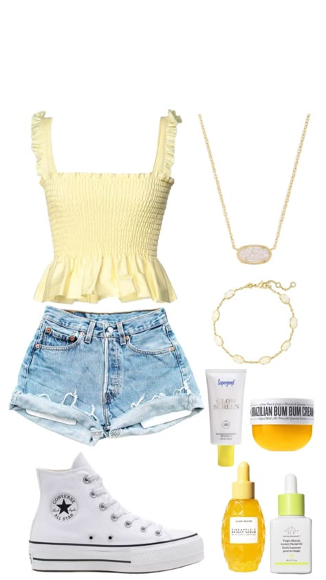 Trendy Summer Tops, Your Name Your Outfit, Summer Modest Outfits, Looks Pinterest, Preppy Summer Outfits, Outfit Inspo Summer, Casual Preppy Outfits, Trendy Outfits For Teens, Trendy Summer Outfits