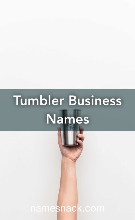 Tumbler Name Ideas, Unique Online Shop Name Ideas, Buisness Name Ideas, Cute Business Names, Catchy Business Name Ideas, Tumbler Business, Free Business Logo, Unique Business Names, Shop Name Ideas