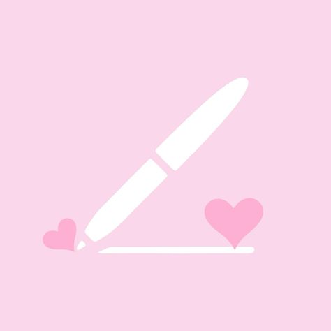 Pink Pages Icon, Planner Icon Aesthetic, Pages App Icon, Pink App Store Icon, Pink Notes Icon, Heart App Icon, Best Notes App, Icon Rosa, Ipad Customization