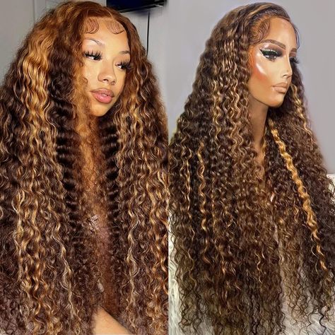 Curly lace front wigs