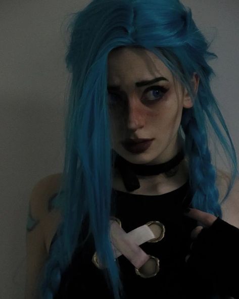 Cosplay Jinx, Vi Cosplay, Jinx Cosplay, Jinx Arcane, Yennefer Of Vengerberg, Jinx League Of Legends, 캐릭터 드로잉, Cosplay Characters, Arte Inspo