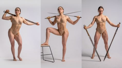 Princess Reference, Fantasy Poses, Life Drawing Reference, Warrior Pose, Action Pose Reference, Anatomy Poses, Female Pose Reference, Human Reference, Body Reference Poses