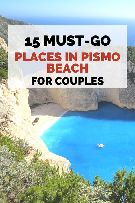 15 Best Places In Pismo Beach For Couples Beach Date Ideas, Disney Cruise Door Decorations, Pismo Beach California, Disney Cruise Door, California Travel Guide, Avila Beach, Ocean Sand, Cruise Door, Beach Date