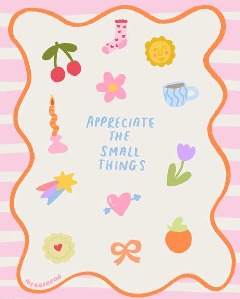 Reminders Widget, Pastel Prints, Planner Setup, Positive Art, Happy Minds, Pastel Print, Enjoy The Little Things, Drawing Tutorial Easy, Motivational Art