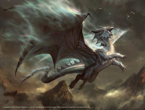 ArtStation - D&D: Bahamut, The Platinum Dragon, Joshua Raphael Bahamut Dragon, Platinum Dragon, Tiamat Dragon, Dragon Medieval, Dragon Book, Creature Fantasy, Legendary Dragons, Dnd Dragons, Cool Dragons