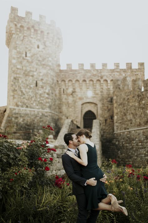 Fairytale Tuscan Castle Winery Proposal at Castello di Amorosa in Napa Valley, CA | San Francisco Bay Area California Wedding and Engagement Photography | instagram.com/lynnxlewis Tuscan Castle, Spring Engagement Photos, Tuscan Wedding, Spring Engagement, Bay Area Wedding, Engagement Poses, Ideas For Couples, Beautiful Home Decor, Wedding Engagement Photos