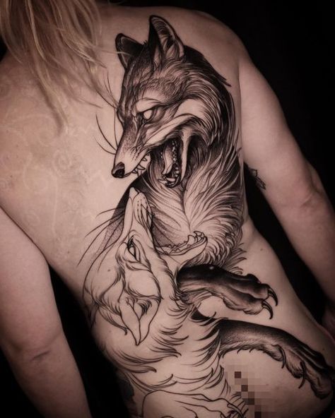 Animal Hip Tattoo, Coyote Art, Coyote Tattoo, Light Tattoo, Human Canvas, Tattoo Desings, Cover Up Tattoo, Hip Tattoo, Blackwork Tattoo