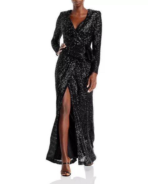 Fall Evening Gowns, Evening Dress Collection, Eliza Dress, J Black, Fashion Jackson, Long Sleeve Gown, Eliza J Dresses, Gowns Online, Eliza J