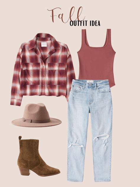 Cropped Flannel Shirt curated on LTK Cropped Shirts Outfits, Cropped Flannel Outfits, Cropped Flannel, Flannel Outfits, Crop Shirt, Flannel Shirt, Shirt Outfit, Mom Jeans, Fall Outfits