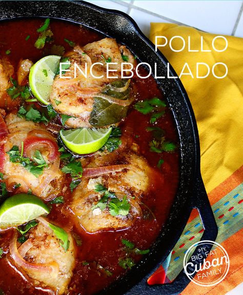 My Big Fat Cuban Family - Pollo Encebollado Recipe El Salvador Food, Salvador Food, Salvadoran Food, Salvadorian Food, Recetas Salvadorenas, Latin American Recipes, Latin American Food, Cuban Recipes, Single Mother