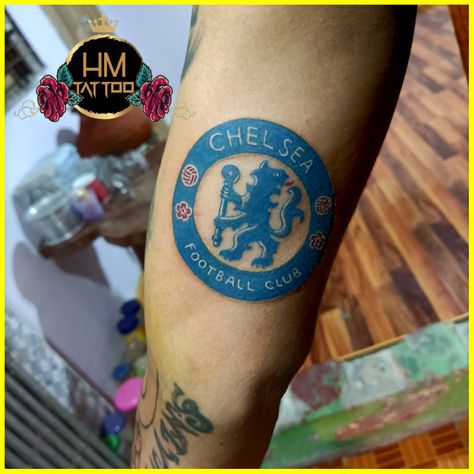 #Tattoo #HM Tattoo Chelsea Tattoo, Chelsea Logo, Tattoo Ideas For Men, Chelsea Football Club, Chelsea Football, Football Club, Tattoo Ideas, Cuff Bracelets, Chelsea