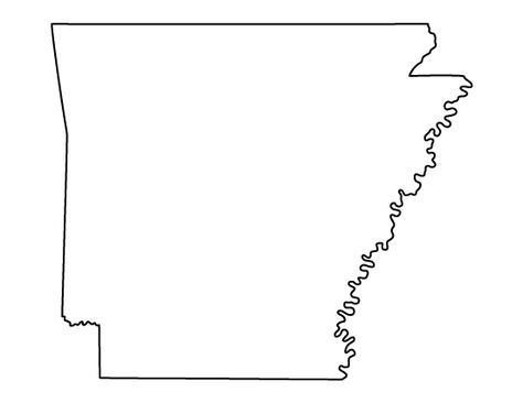 Arkansas pattern. Use the printable outline for crafts, creating stencils, scrapbooking, and more. Free PDF template to download and print at http://patternuniverse.com/download/arkansas-pattern/ Arkansas Razorback Tattoo Ideas, Arkansas Razorback Tattoo, Razorback Tattoo, Alabama State Outline, Arkansas State Flag, Arkansas State Outline, Razorback Wreath, Arkansas Art, European Mounts