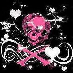 Pink, Black, White skull & cross bone wallpaper Timmy Turner, Y2k Icons, Pink Grunge, Arte Peculiar, Goth Wallpaper, Emo Wallpaper, Y2k Wallpaper, Scene Emo, Skull Wallpaper