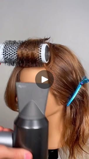 667K views · 11K reactions | Quick Tutorial For Curtain Bangs Styling! | bangs, tutorial | Quick Tutorial For Styling Curtain Bangs! | By Brad Mondo | Beautiful. Let me show you how
to get those perfect blown out curve bangs. Part of your hair.
Now take a round brush in your blow dryer and blow dry the
hair away from your face. Do one section at a time. And then
at the end you're going to once just blow dry the hair towards
your face instead of away. And that's going to give you that
volume along with that perfect sweeping motion on the ends and
it's going to look fabulous. It's so easy. How To Style Bangs With Blow Dryer, Bangs Back Hairstyle, How To Style Bangs Without Heat, How To Blow Dry Bangs, How To Do Bangs, How To Blow Dry Curtain Bangs, Blow Dry Bangs, Curtain Bangs Styling, Styling Curtain Bangs