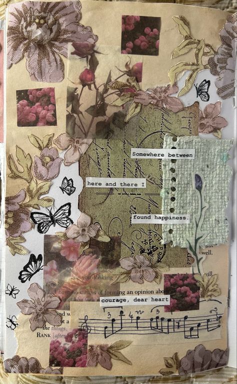 Scrapbook Themes, Scrapbook Planning, Journal Inspiration Writing, Scrapbook Cover, A Level Art Sketchbook, Seni Vintage, Bulletin Journal Ideas, Collage Scrapbook, Diy Journal Books