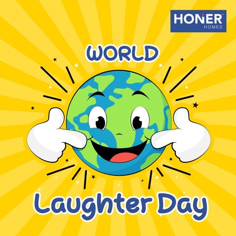 A laughter is one of the most beautiful #emotion, it can fill the passionate joy in every one's #life. A day without #laughter is a day wasted. #LaughterDay #WorldLaughterDay #HonerHomes Spring Greetings, Laughter Medicine, World Laughter Day, Laughter Day, Laughter Yoga, Laughter Therapy, International Days, Laughing Buddha, Math Projects