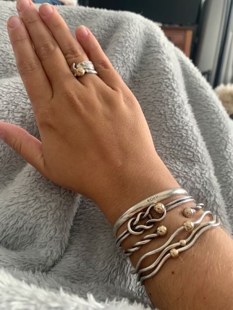 Eden Hand Arts Bracelets, Eden Hand Arts, Cape Cod Bracelet, Cape Cod Jewelry, Jewelry History, Art Bracelet, Indie Jewelry, Stacked Jewelry, Summer Prints