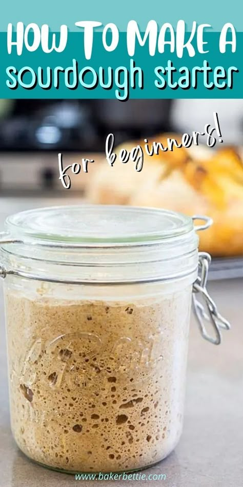 Best Sourdough Starter Recipe, Rye Sourdough Starter, Make A Sourdough Starter, Gluten Free Sourdough Starter, Bread Pancakes, Sourdough Breads, Natural Yeast, Yeast Starter, Sourdough Bread Starter