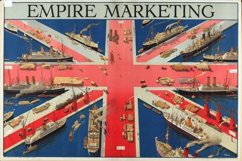 Selling 'Solid Sunshine' - The Art of the Empire Marketing Board - Flashbak Manchester Art, History Of England, Historia Universal, British Government, British Empire, Napoleonic Wars, Art Uk, British History, Great Britain