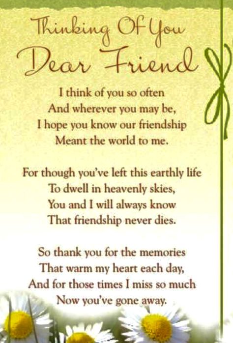 Dear Friend Quotes, Birthday In Heaven Quotes, Losing Friends Quotes, Eulogy Examples, Remembrance Quotes, Miss My Best Friend, Friend Quote, In Loving Memory Quotes, Thinking Of You Quotes