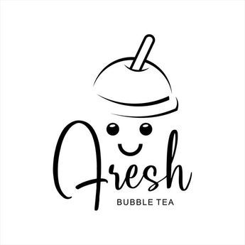 Logo Cup Drink, Logo Boba, Bubble Tea Logo, Fruit Logo Design Ideas, Bubble Tea Menu, Logo Drink, Ice Cream Logo, Etsy Shop Branding, Tea Logo