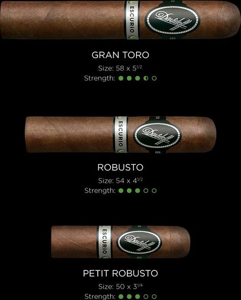 Davidoff cigar - Escurio Line Davidoff Cigars, Tiki Bars, Premium Cigars, Men Stuff, Painting Colors, Cuban Cigars, Good Cigars, Pipes And Cigars, Fidel Castro