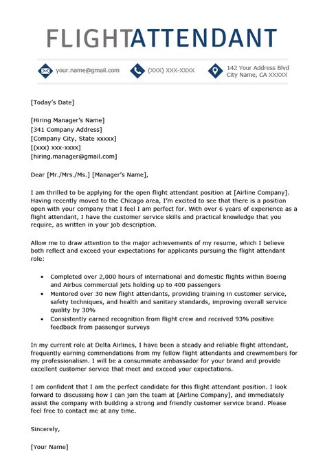 Flight Attendant Cover Letter Sample | Free Download | Resume Genius Flight Attendant Cover Letter, Cabin Crew Cover Letter, Flight Attendant Resume Examples, United Airlines Flight Attendant, Flight Attendant Resume, Cover Letter Example Templates, Resume Cover Letter Examples, Cabin Crew Jobs, Emirates Cabin Crew