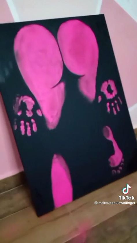 Painting Ideas On Canvas For My Boyfriend, Painted Gifts For Boyfriend, Canvas Idea For Boyfriend, Paint On Back Boyfriend, Cute Crafts For Your Boyfriend Creative, Valentines Gift For Boyfriend Painting, Paint Gifts For Boyfriend, Gifts For Boyfriend Drawings, Body Paintings Female Tiktok