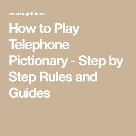 How to Play Telephone Pictionary - Step by Step Rules and Guides Telephone Game Phrases Funny, Telephone Pictionary, Fun Drawing Games, Meeting Games, Team Building Games, Life Skills Activities, Team Building Exercises, Building Games, Drawing Games