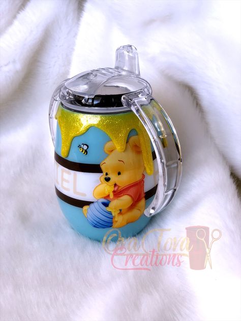 Winnie The Pooh Sippy Cup, Epoxy Sippy Cup, Baby Tumbler, Pooh Tumbler, Sippy Cup Tumbler Boy, Sippy Cup Tumbler, Winnie The Pooh Tumbler Cups, Baby Bottle Tumbler, Tumbler Boys