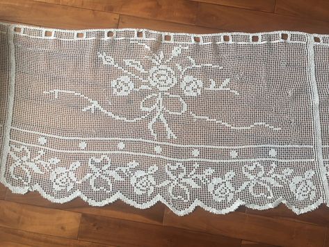 Classic European Style, Lace Valances, Window Canopy, Ruffle Duvet Cover, Tulip Season, Filet Lace, Lace Doily, Lace Table Runners, Lace Table