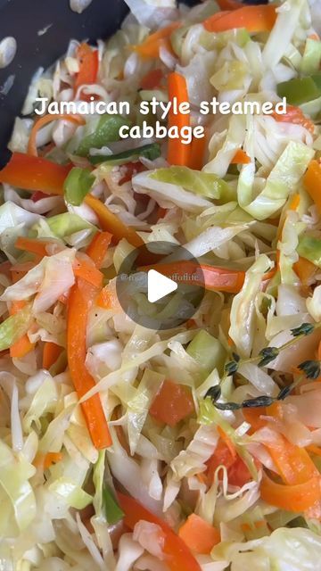 Steam Cabbage Jamaican, Jamaican Cabbage And Carrots, Jamaican Cabbage Recipe, Jamaican Steamed Cabbage Recipe, Jamaican Cabbage, Cabbage Vegetable, Cabbage Stew, Steamed Cabbage, Sauteed Cabbage