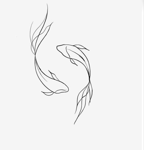 Maldives Tattoo Ideas, Koi Fish Tattoo Back, Koi Fish Drawing Simple, Simple Koi Fish Tattoo, Coy Tattoo, Rib Tattoos For Guys, Coy Fish, Basic Tattoos, Tattoo Concepts