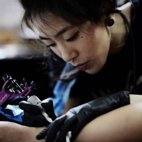 MEET SINGAPORE’S TOP FEMALE TATTOO ARTISTS Tattoo Artist Female, Best Tattoo Artists In The World, Female Tattoo Artist Aesthetic, Tattoo Artist Photography, Tattoo Artists Aesthetic, Tattoo Artist Aesthetic, Tattoo Artist Quotes, Female Tattoo Artist, Tattoo Artists Near Me