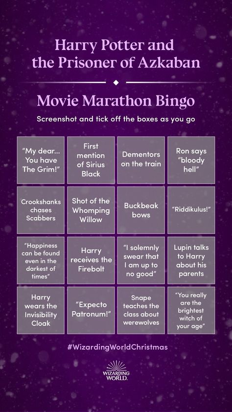 Harry Potter Marathon Ideas, Harry Potter Sleepover Ideas, Harry Potter Sleepover, Harry Potter Weekend, Harry Potter Party Games, Harry Potter Marathon, Harry Potter Halloween Party, Harry Potter Halloween, The Prisoner Of Azkaban