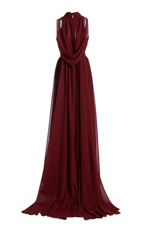 Christmas Gowns For Women, Dress 2025 Trend, Elegant Long Dresses Classy, Red Dress Classy Long, Moda Operandi Dress, Classy Evening Gowns, Dark Red Dress, Elie Saab Gowns, Dark Red Dresses