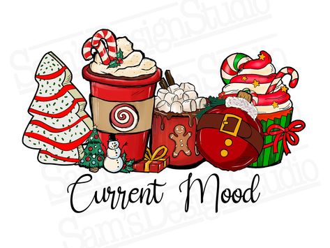 Holiday Sublimation Designs, Sublimation Designs Christmas, Christmas Sublimation Ideas, Mood Png, Cups Sublimation, Coffee Mug Sublimation, Sublimation Business, Sublimation Ideas Projects Inspiration, Sublimation Ideas