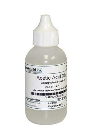 Healthlink-Clorox Acetic Acid, 3%, Dropper Bottle, 2 oz: Amazon.com: Industrial & Scientific Dropper Bottle, Acetic Acid, Dropper Bottles, Health